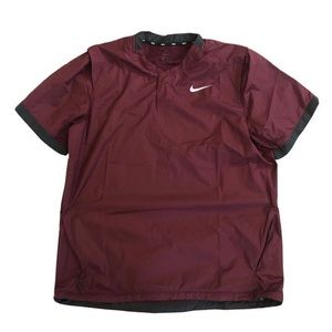 NEW Nike Baseball Practice Windshirt Short Sleeve Tagless Shirt Small BQ3237 669